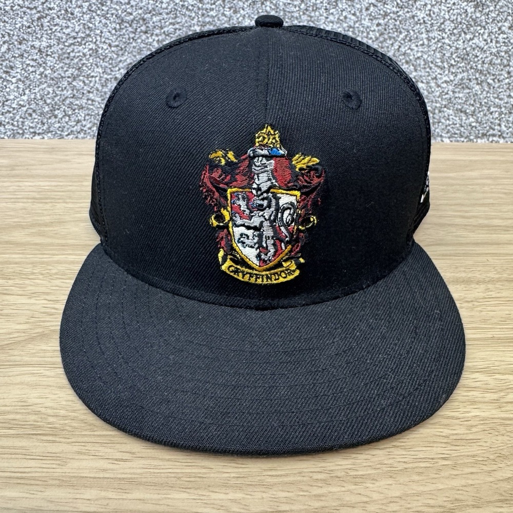 Gryffindor Hat Cap Snap Back Mesh Black Harry Potter New Era Hogwarts Men's